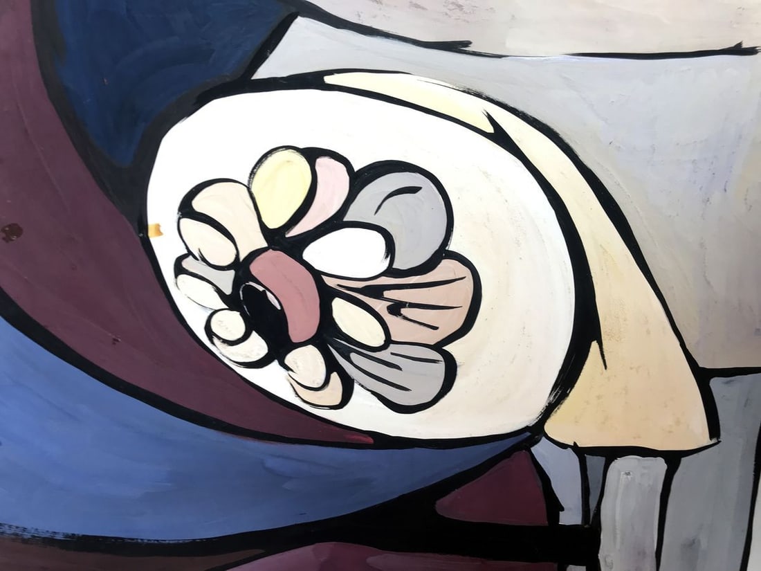 Acrylic painting Artist's Thoughts Unknown artist - 4