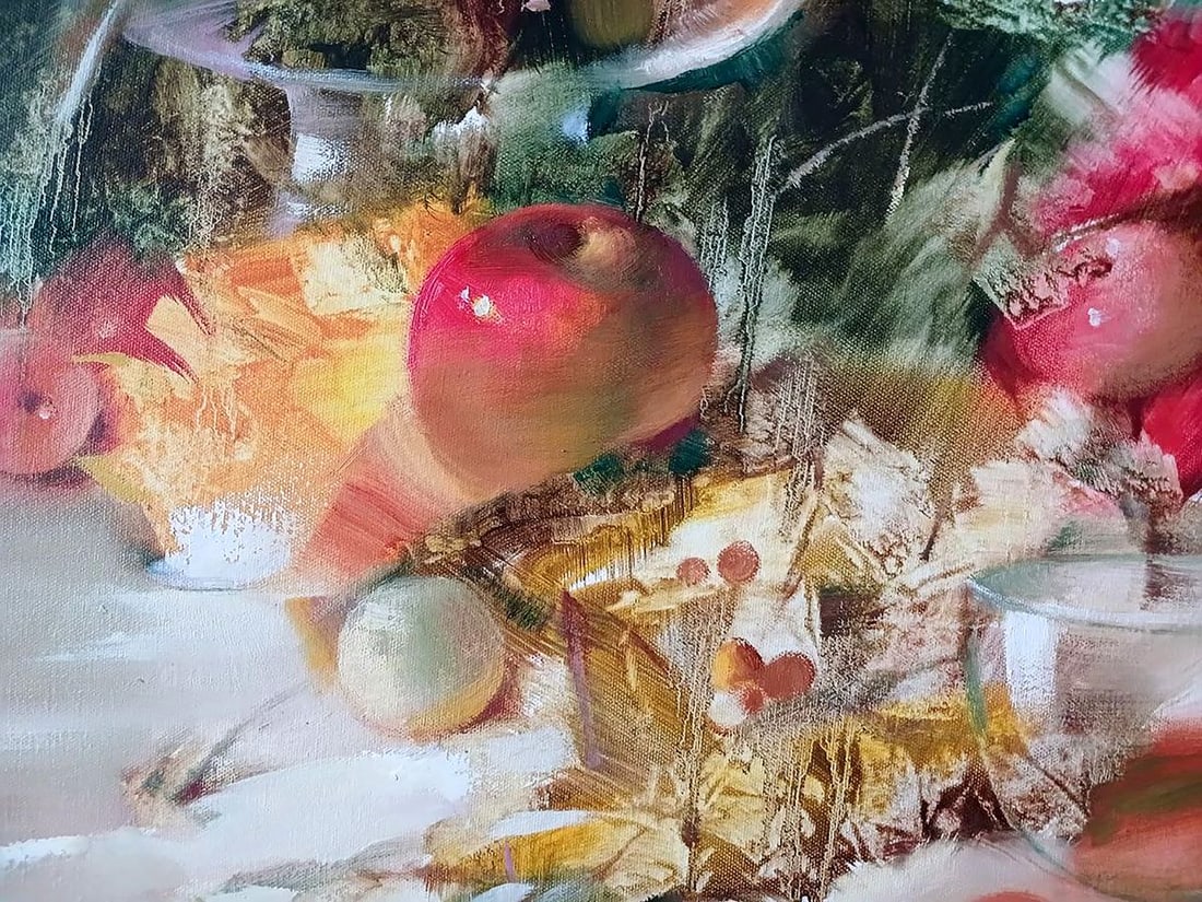 Abstract oil painting Still life Anatoly Tarabanov - 4