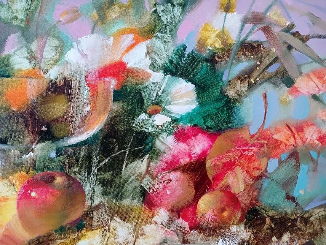 Abstract oil painting Still life Anatoly Tarabanov - 5