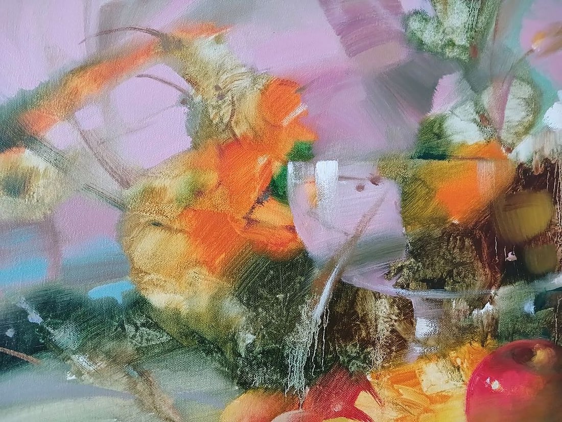 Abstract oil painting Still life Anatoly Tarabanov - 8