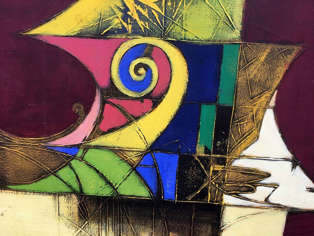 Oil painting abstraction Vasily Didyk - 3