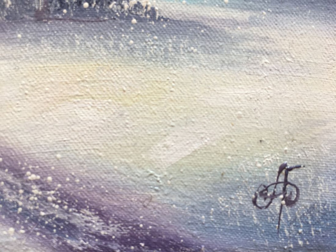 Oil painting Solar inspiration Andrew Bagno - 2