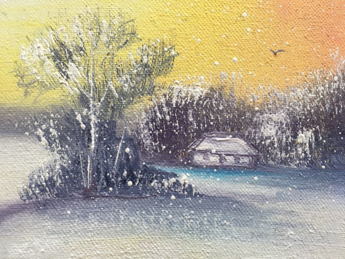 Oil painting Solar inspiration Andrew Bagno - 3