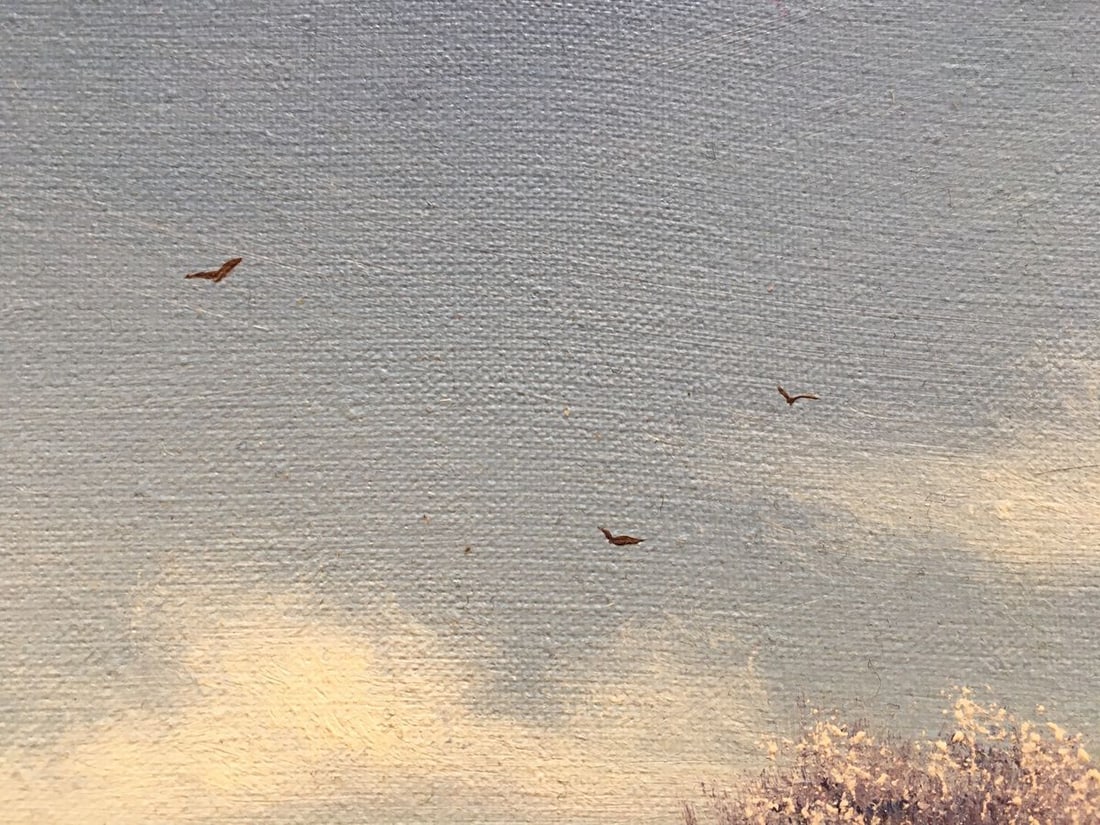 Oil painting Covered in snow Andrew Bagno - 5