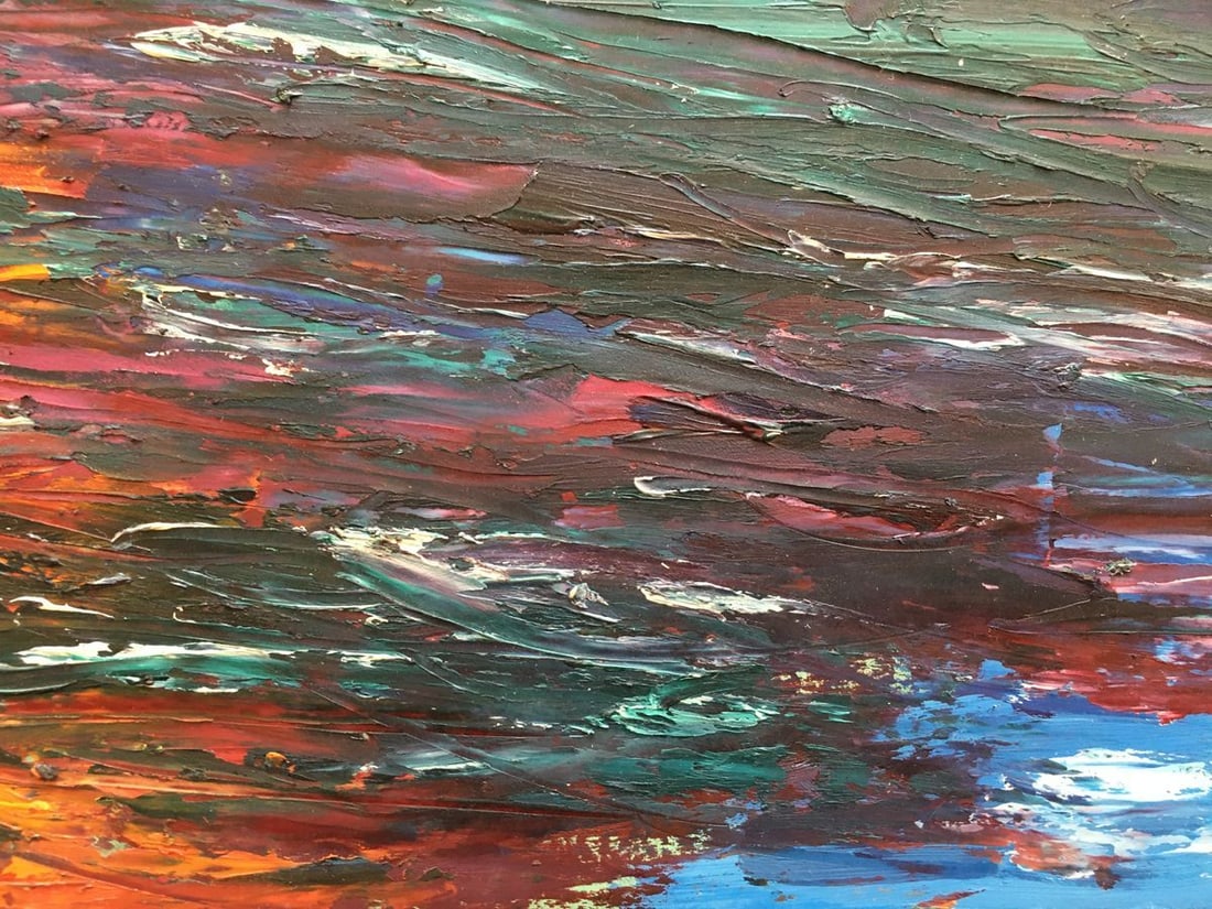 Oil painting Yacht Andrew Bagno - 5