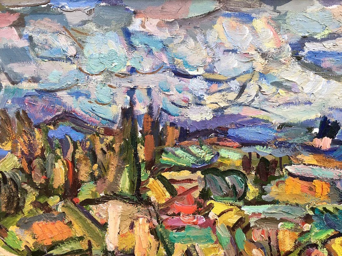 Abstract oil painting Local beauties Ermolov Igor Alekseevich - 4