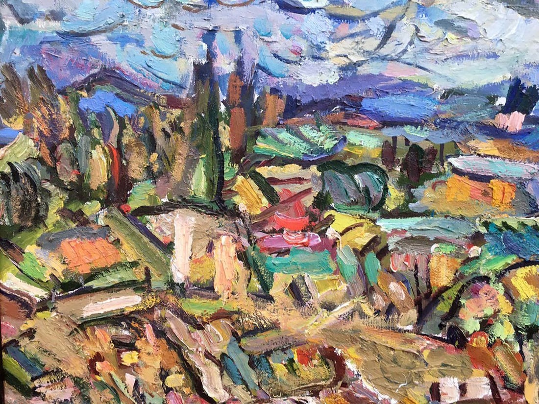 Abstract oil painting Local beauties Ermolov Igor Alekseevich - 5