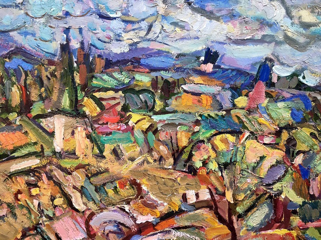 Abstract oil painting Local beauties Ermolov Igor Alekseevich - 7