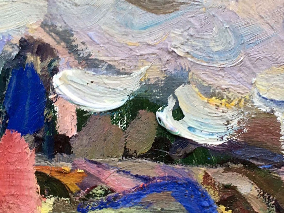 Abstract oil painting Local beauties Ermolov Igor Alekseevich - 9