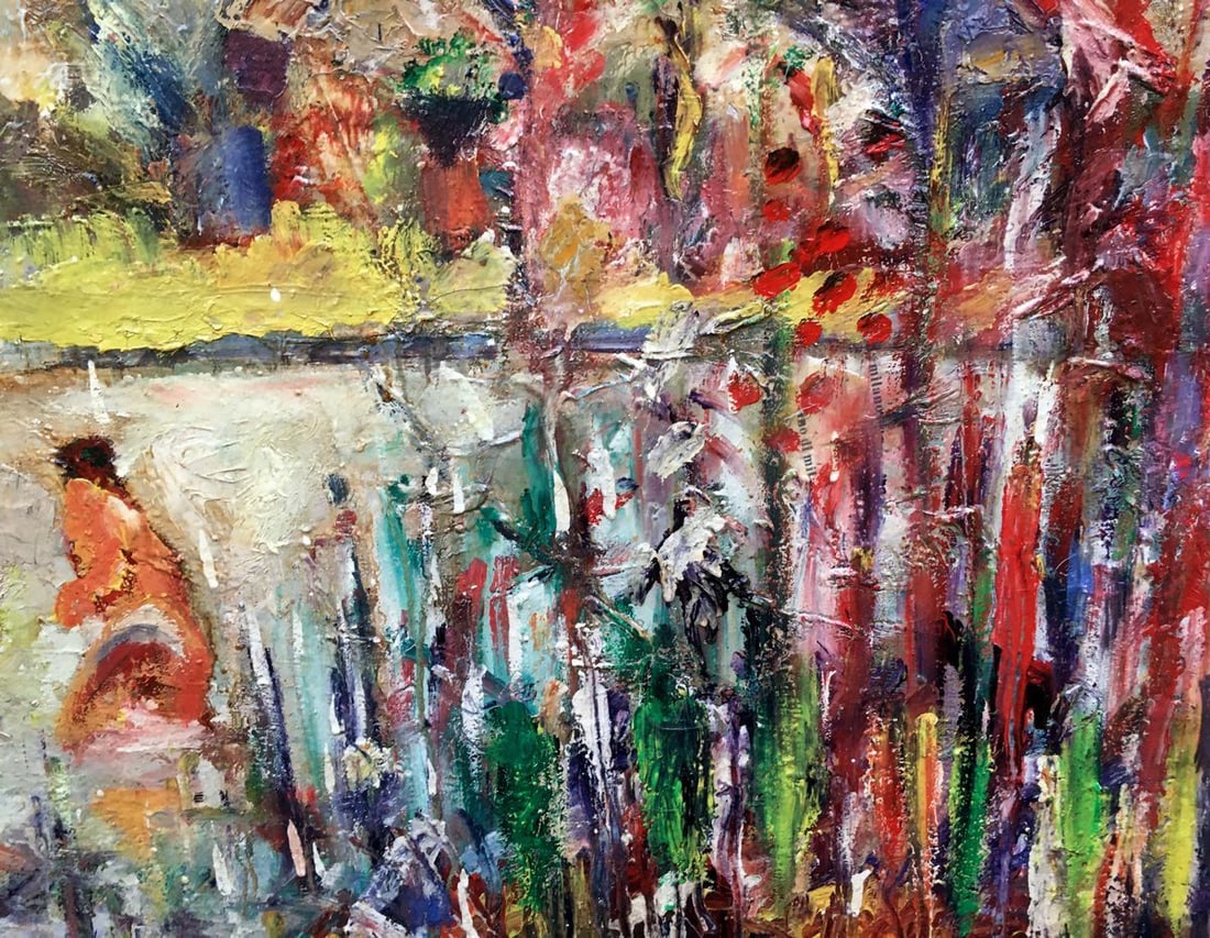 Abstract oil painting August Novikovsky Alexander Vladimirovich - 3