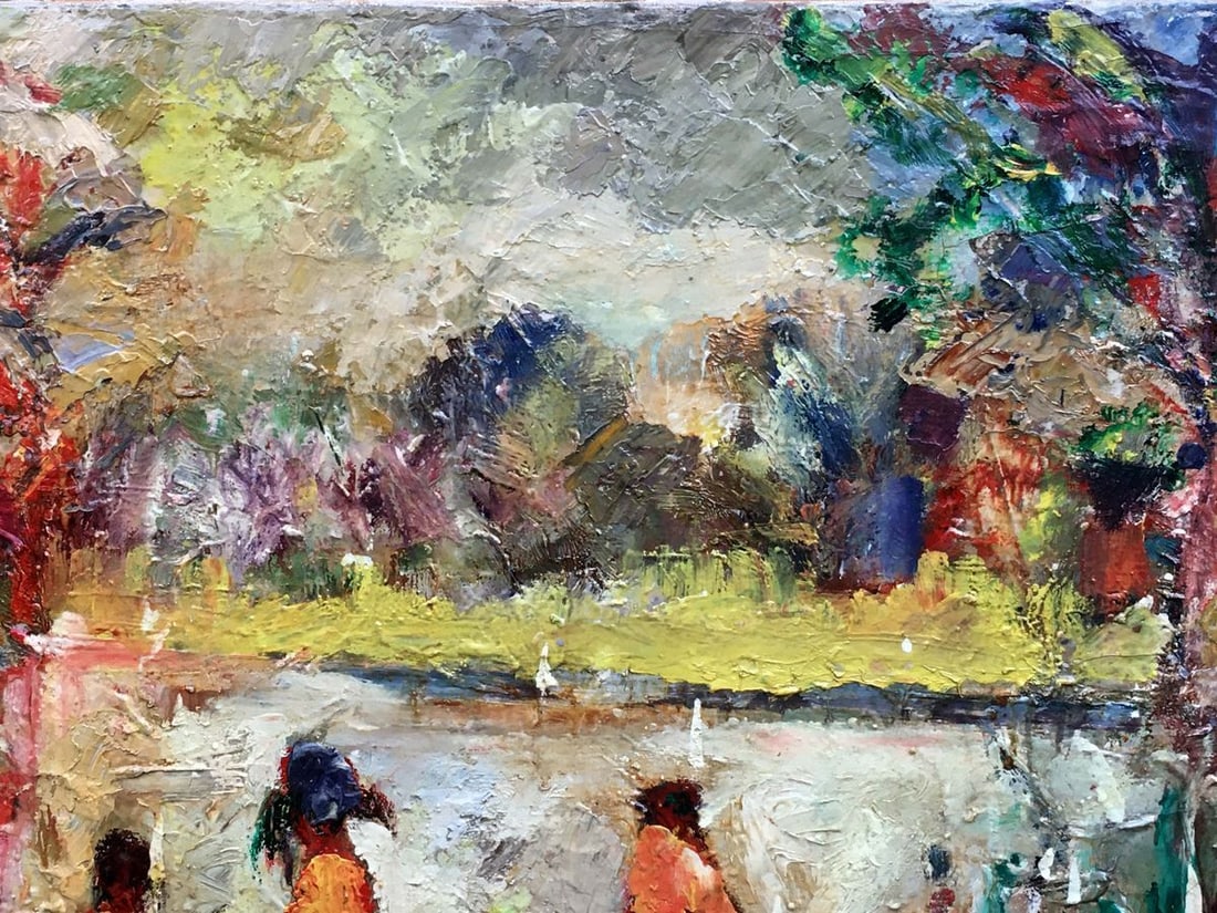 Abstract oil painting August Novikovsky Alexander Vladimirovich - 8