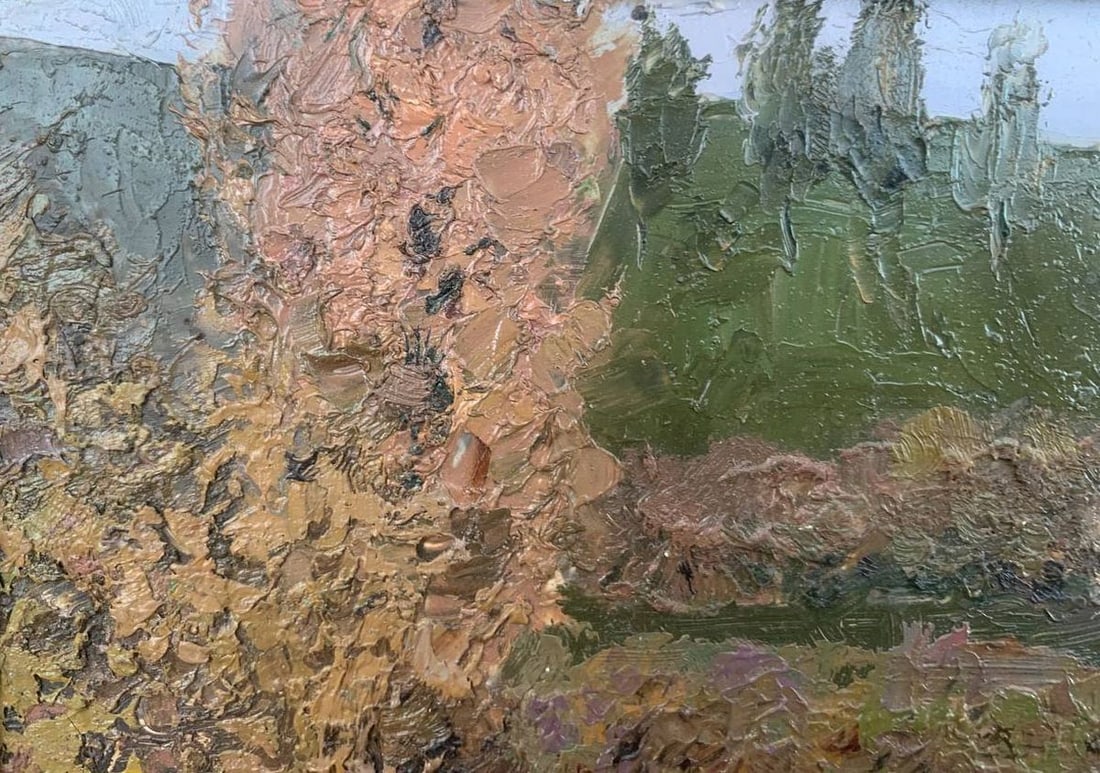 Abstract oil painting in the thick Ivan Kirillovych Tsyupka - 3