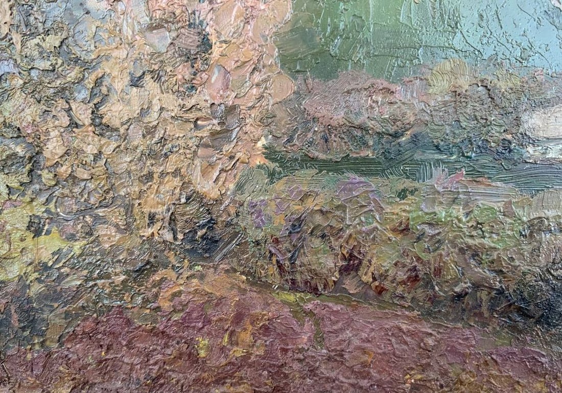 Abstract oil painting in the thick Ivan Kirillovych Tsyupka - 4