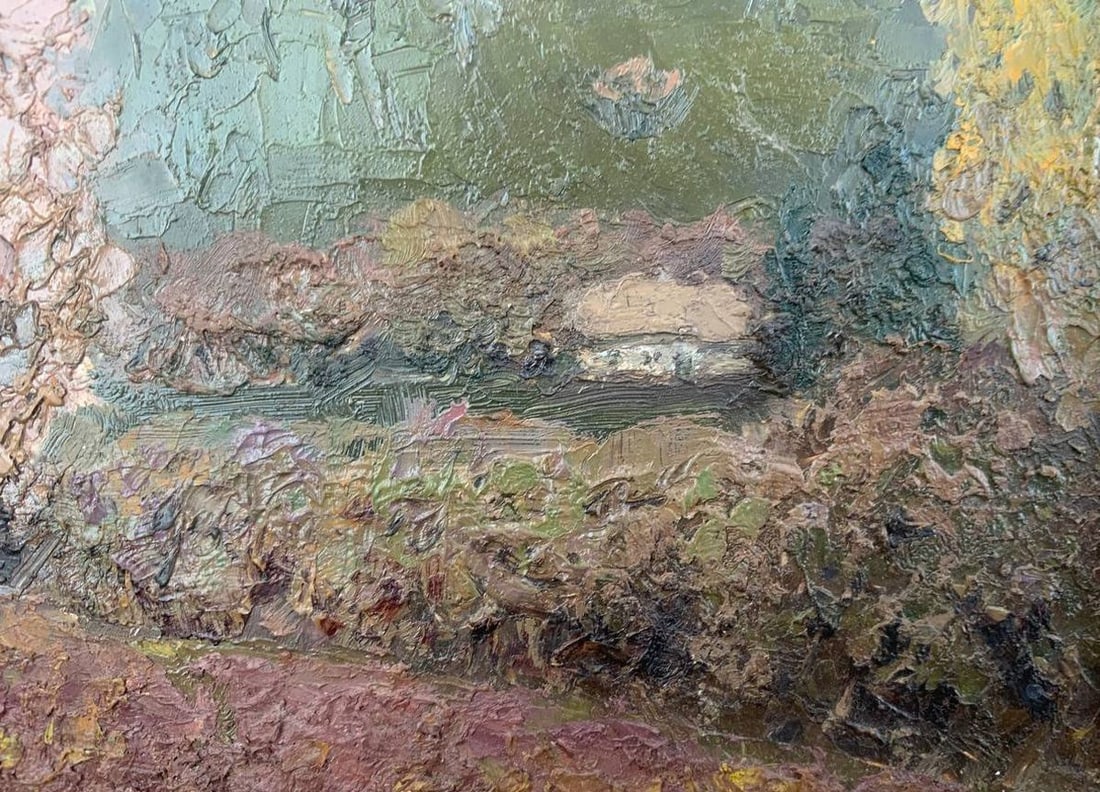 Abstract oil painting in the thick Ivan Kirillovych Tsyupka - 5