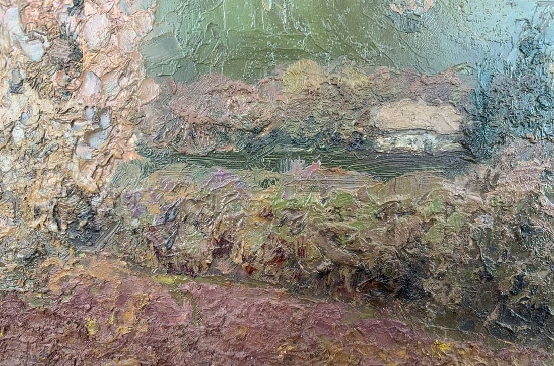 Abstract oil painting in the thick Ivan Kirillovych Tsyupka - 6