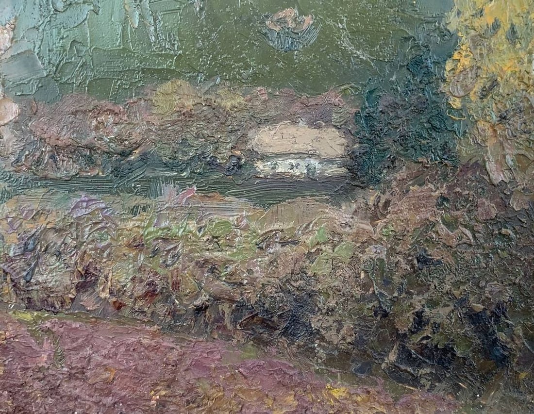 Abstract oil painting in the thick Ivan Kirillovych Tsyupka - 7