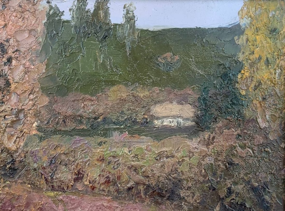 Abstract oil painting in the thick Ivan Kirillovych Tsyupka - 8