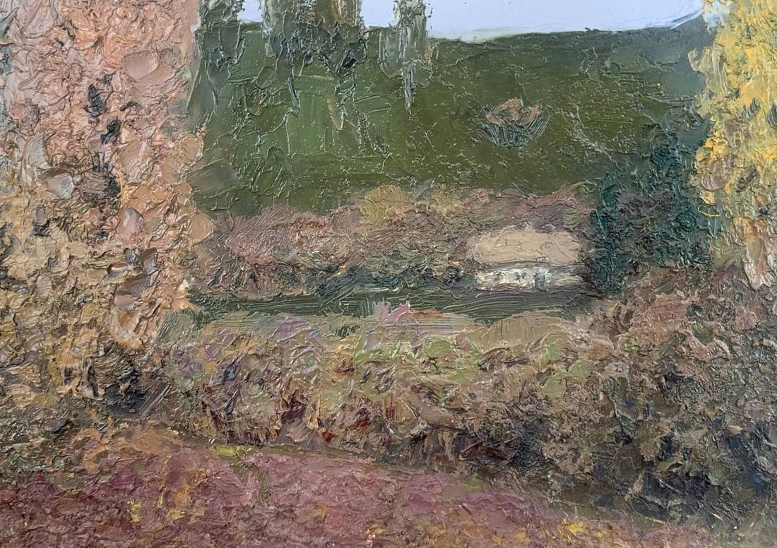 Abstract oil painting in the thick Ivan Kirillovych Tsyupka - 9