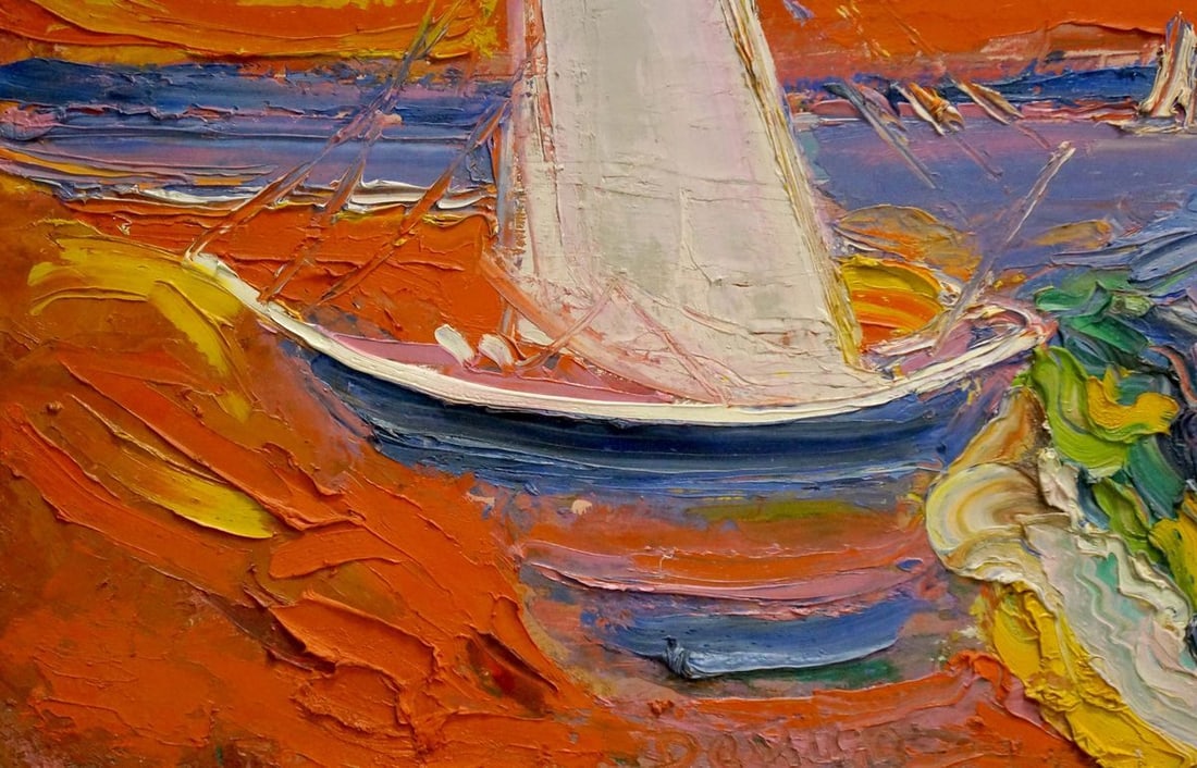 Oil painting Abstraction Mikhail Demtsyu - 3