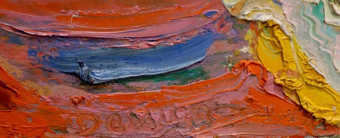 Oil painting Abstraction Mikhail Demtsyu - 6