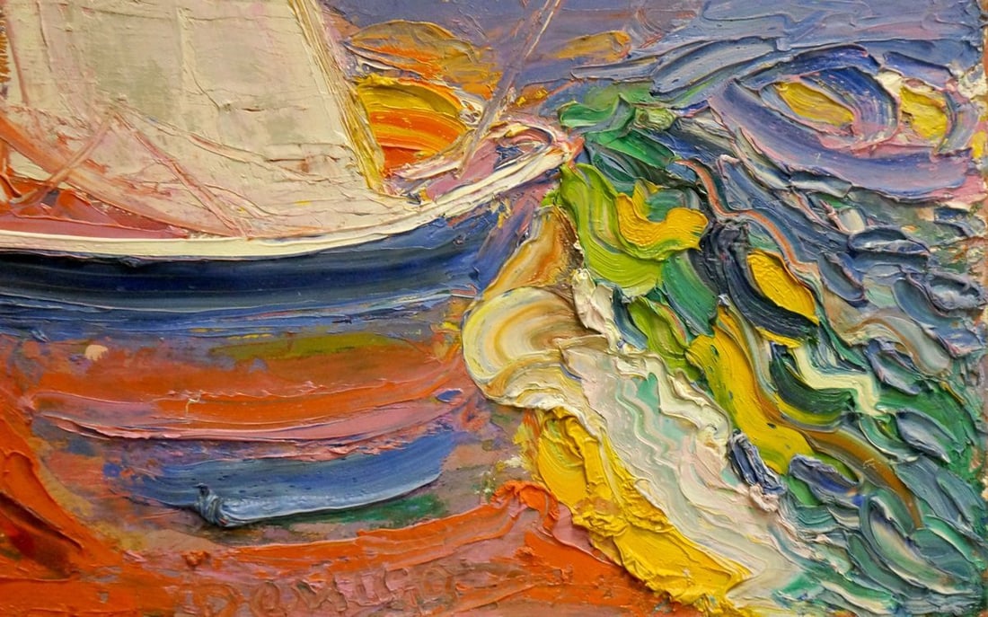 Oil painting Abstraction Mikhail Demtsyu - 7