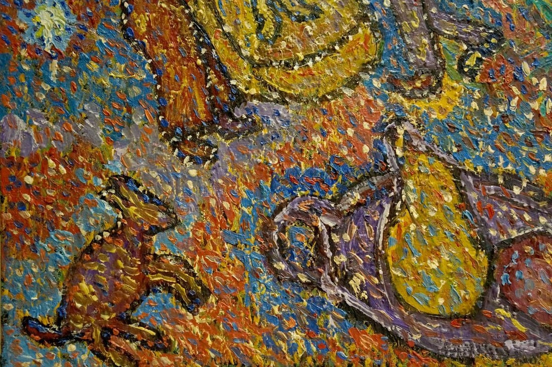 Abstract oil painting Sleepwalkers Boyko Petr Borisovich - 2