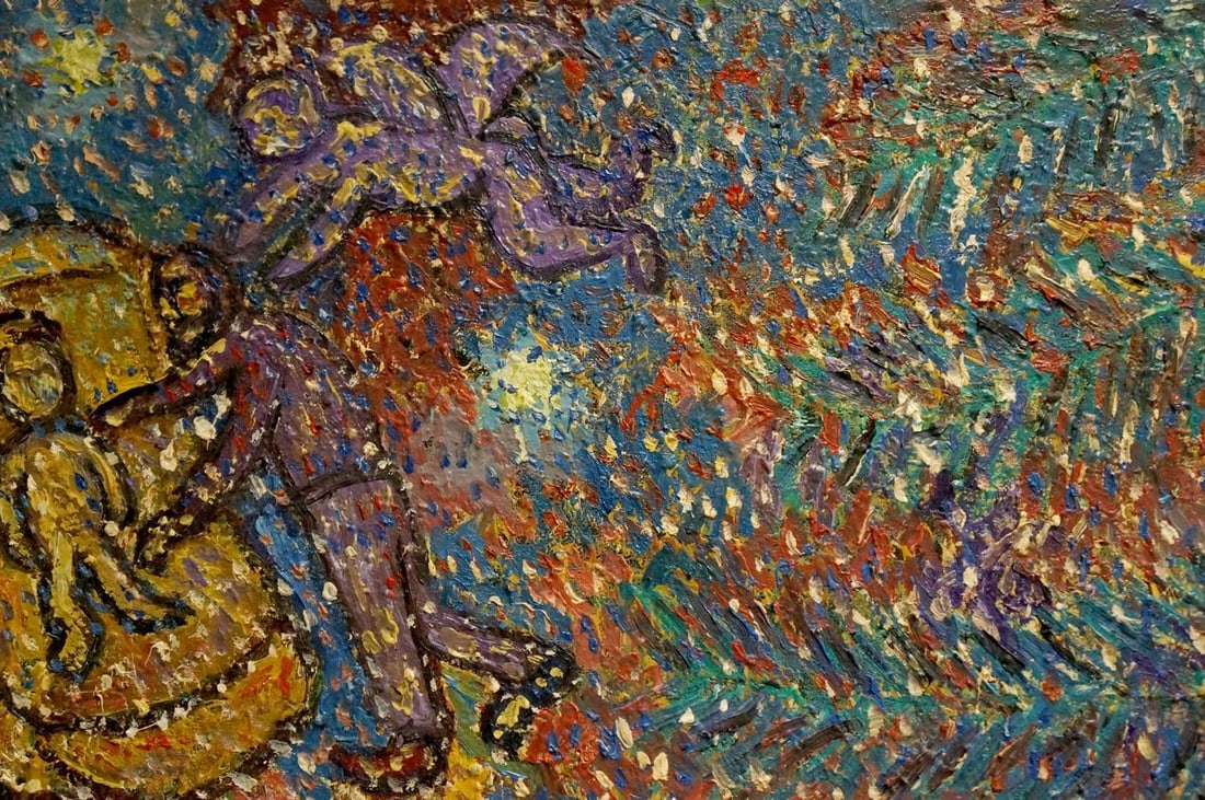 Abstract oil painting Sleepwalkers Boyko Petr Borisovich - 4