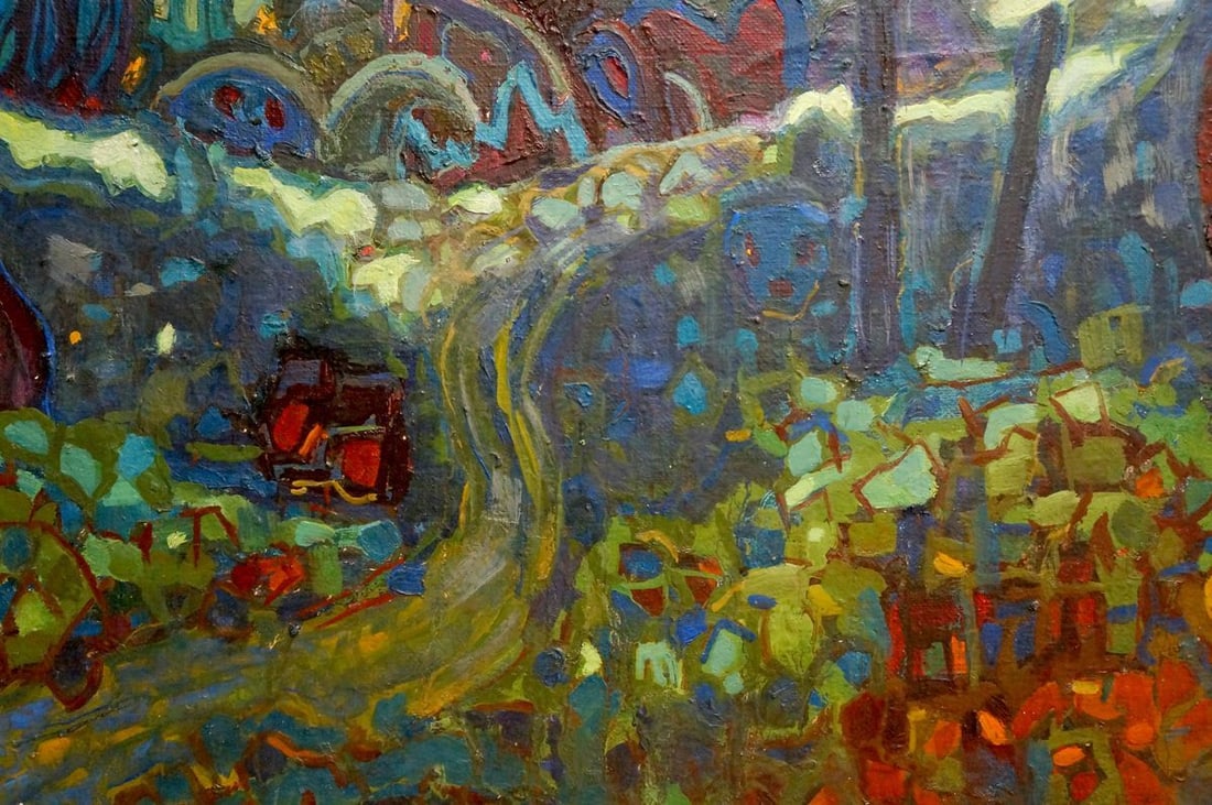 Abstract oil painting Kingdom Gornyy - 6