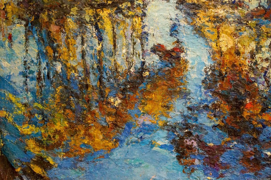 Oil painting Mirror landscape Dupliy Sergey Alexandrovich - 2