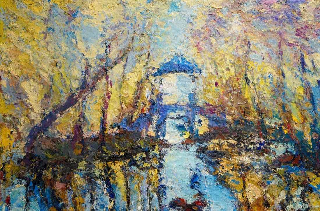 Oil painting Mirror landscape Dupliy Sergey Alexandrovich - 3