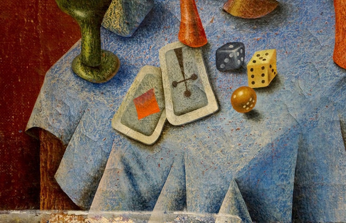 Abstract oil painting Still life Alexander Nikolaevich Lozovoi - 2