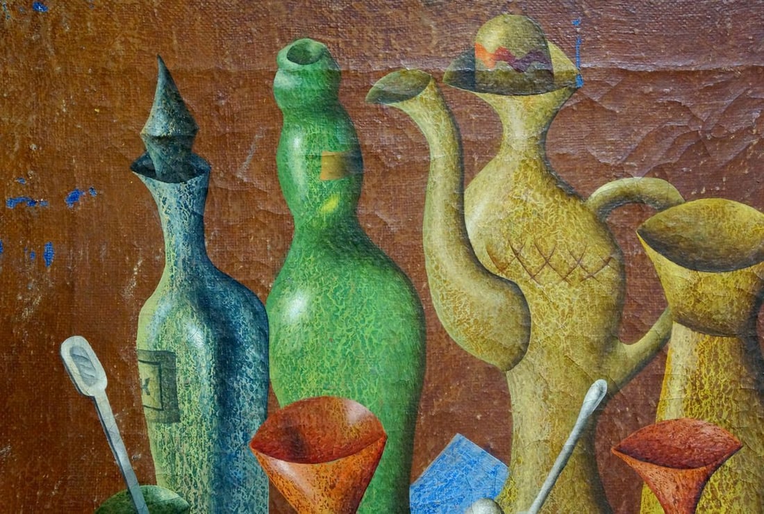 Abstract oil painting Still life Alexander Nikolaevich Lozovoi - 3