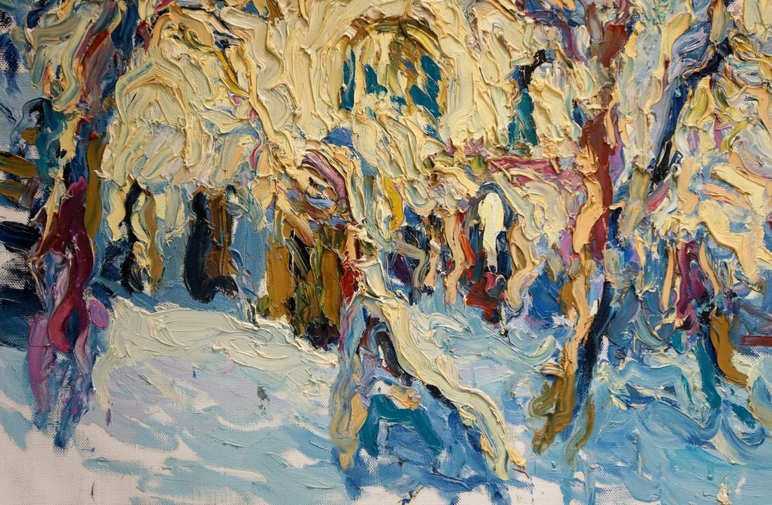 Oil painting Church landscape Dupliy Sergey Alexandrovich - 2