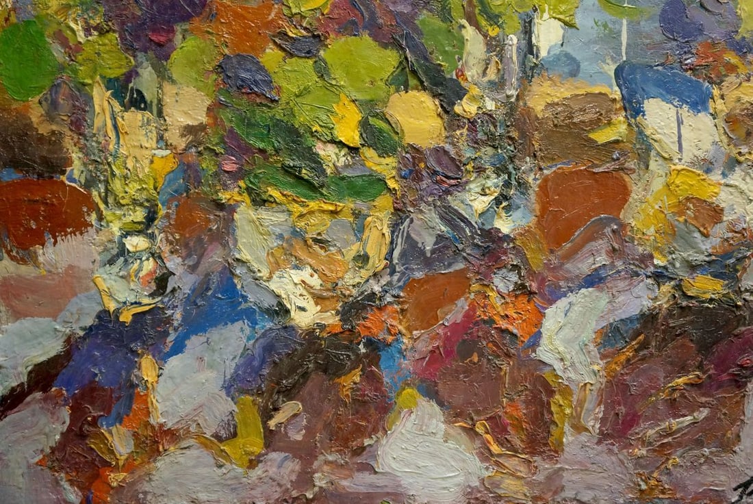 Abstract oil painting Thoughts Dupliy Sergey Alexandrovich - 2