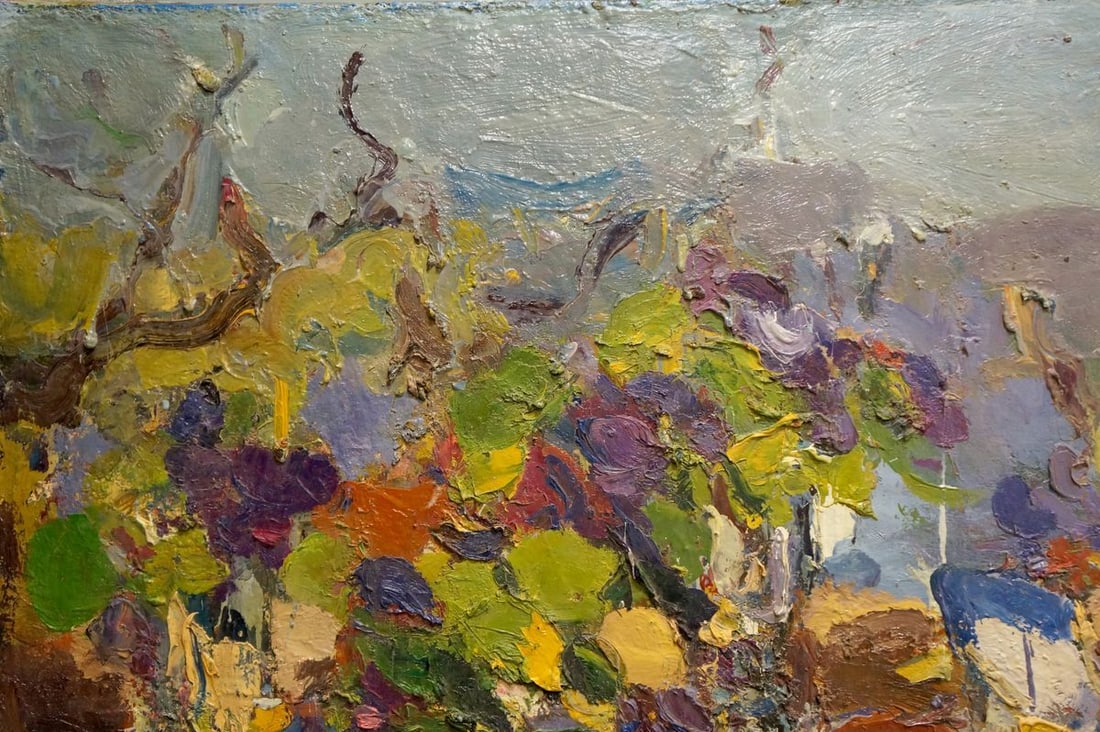 Abstract oil painting Thoughts Dupliy Sergey Alexandrovich - 3
