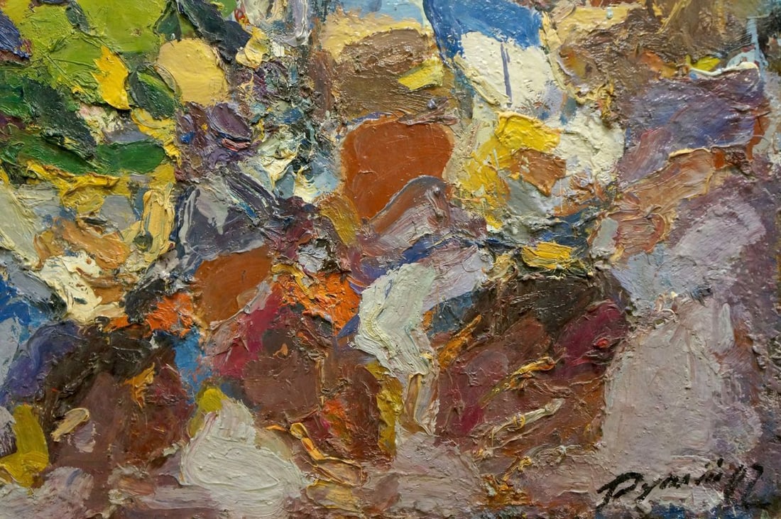 Abstract oil painting Thoughts Dupliy Sergey Alexandrovich - 5