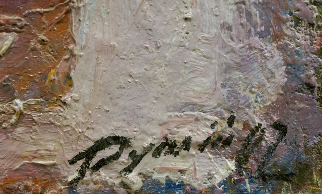 Abstract oil painting Thoughts Dupliy Sergey Alexandrovich - 6