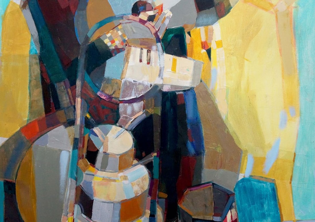 Oil painting Man orchestra Prikhodko Vyacheslav Afanasevich - 4