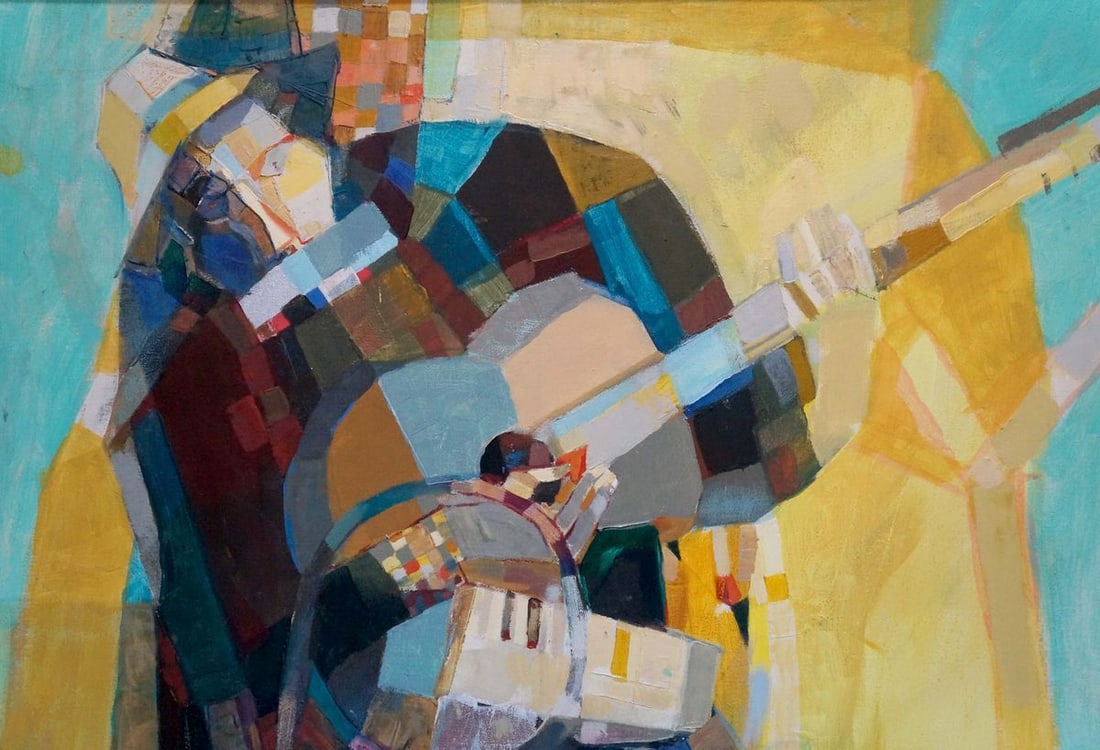 Oil painting Man orchestra Prikhodko Vyacheslav Afanasevich - 5
