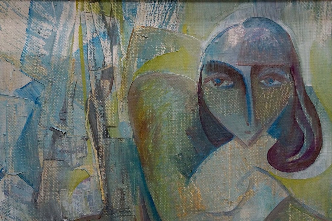 Abstract oil painting Sadness Sokur Olga - 3