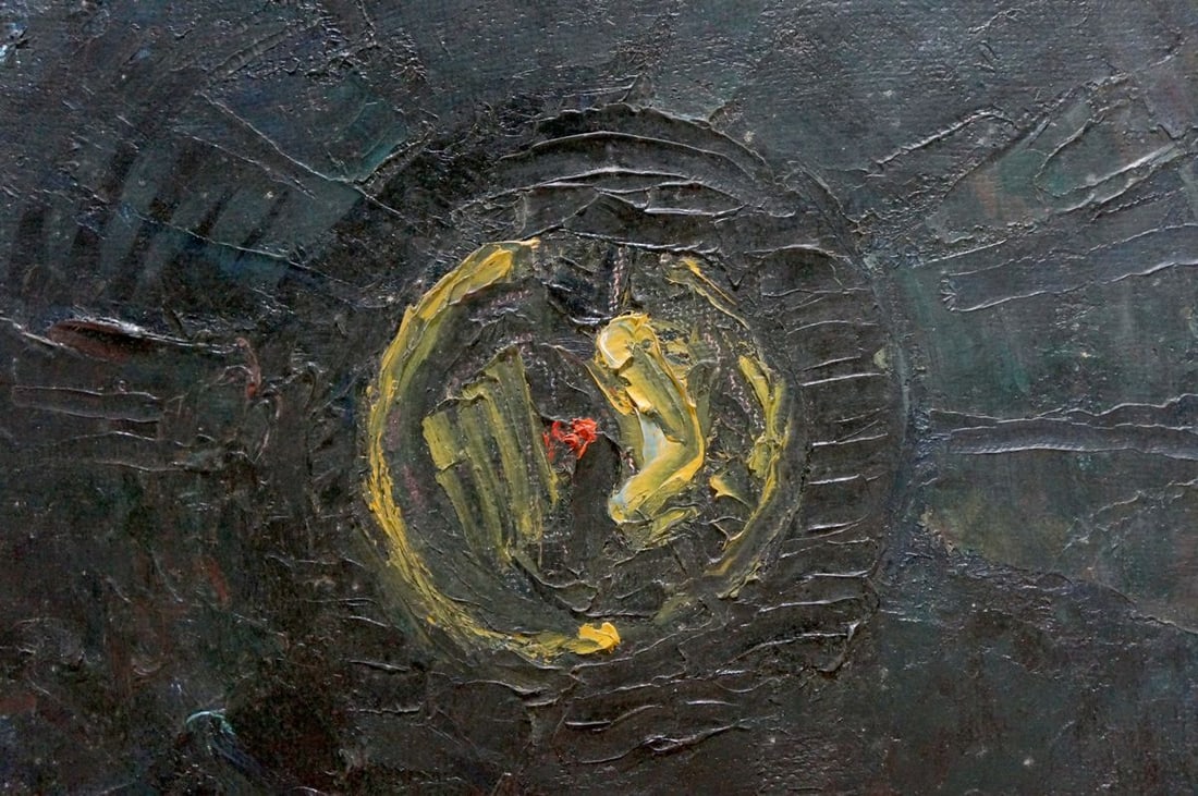 Abstract oil painting Center of the universe Mazur Vasily Fedorovich - 6