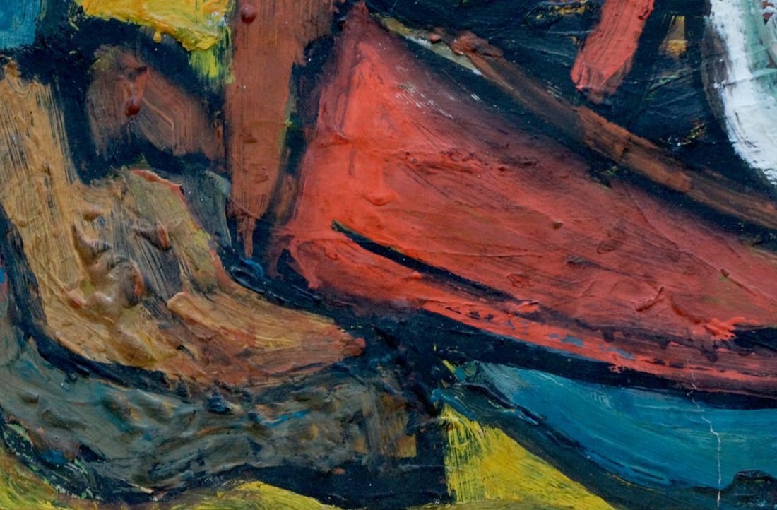 Abstract oil painting Broken thoughts Smolsky Grigory Stepanovich - 2