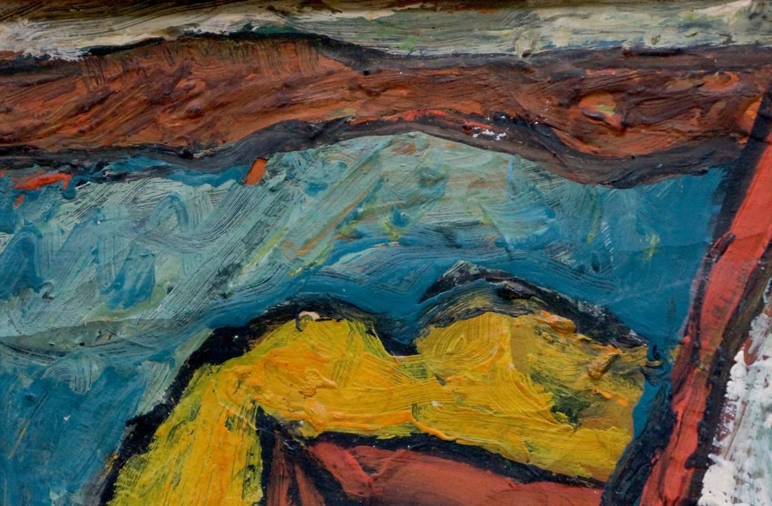 Abstract oil painting Broken thoughts Smolsky Grigory Stepanovich - 3