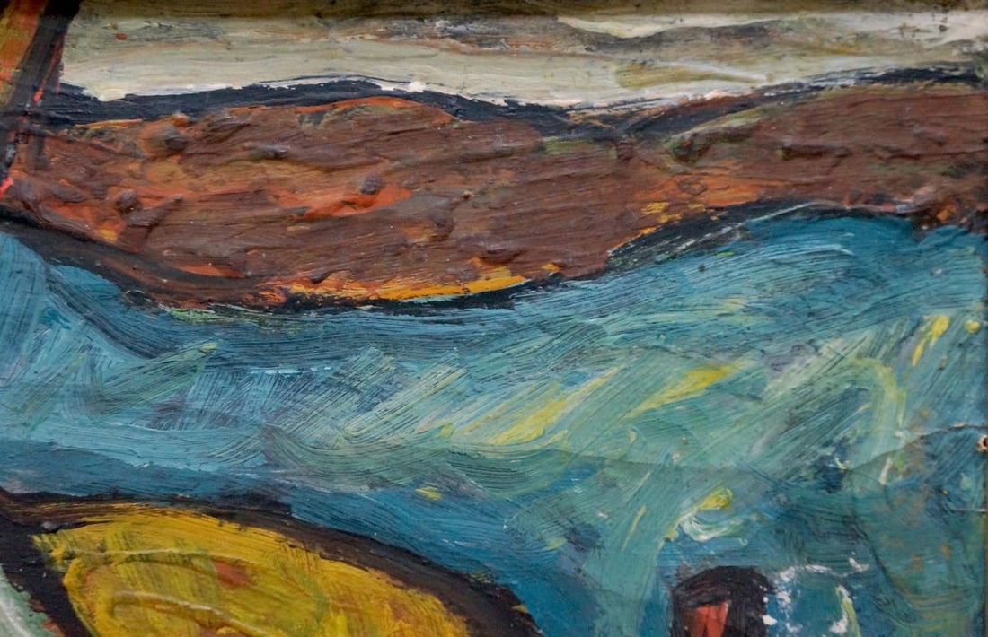 Abstract oil painting Broken thoughts Smolsky Grigory Stepanovich - 4