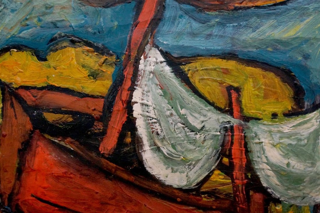 Abstract oil painting Broken thoughts Smolsky Grigory Stepanovich - 6
