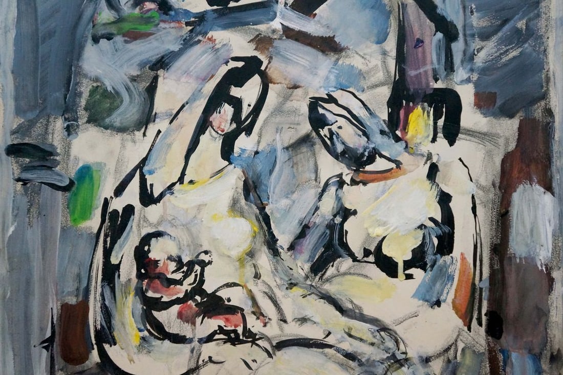 Abstract acrylic painting Two women Marinyuk Victor Vasilievich - 3