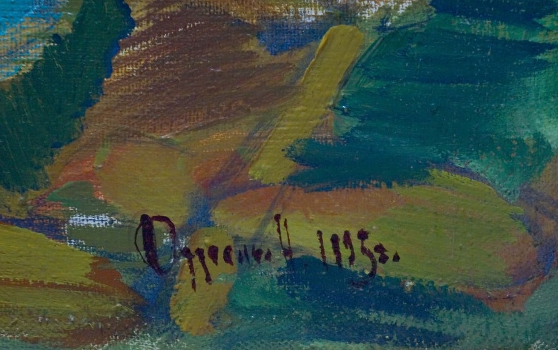 Abstract oil painting Two Dudchenko Nikolay Yakovlevich - 6