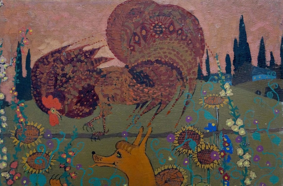 Abstract oil painting By fields Malyshev Gennady Iosifovich - 4