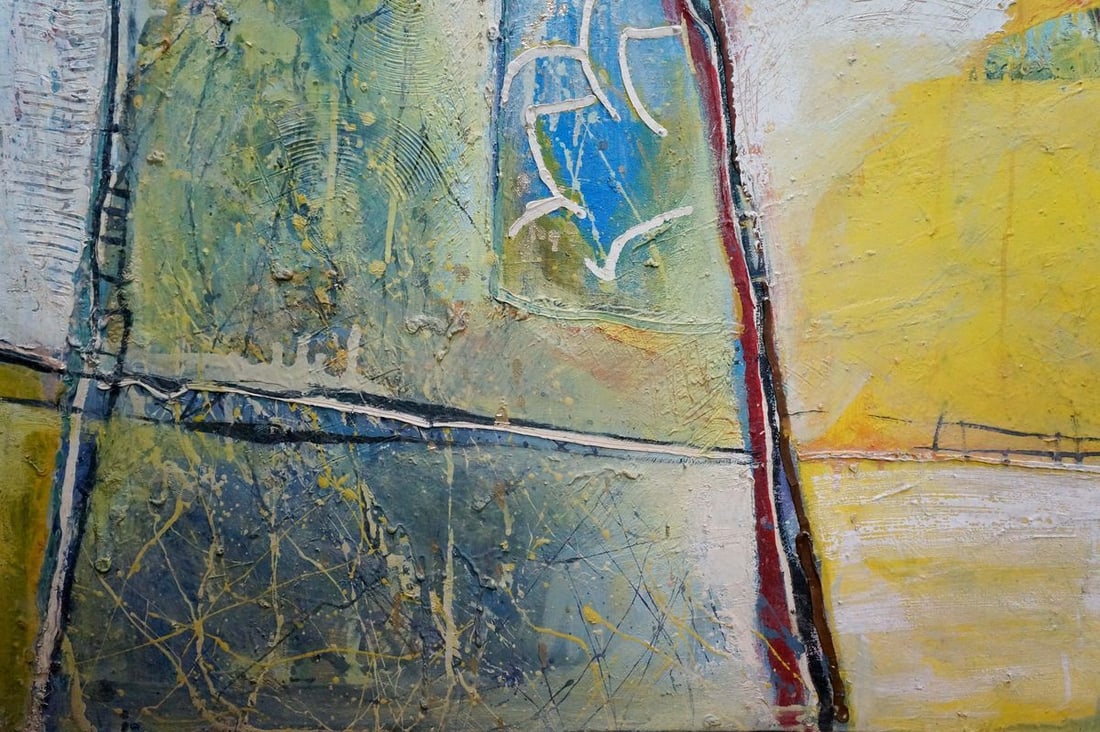 Abstract oil painting Church landscape Kryukov Vasily Ivanovich - 2
