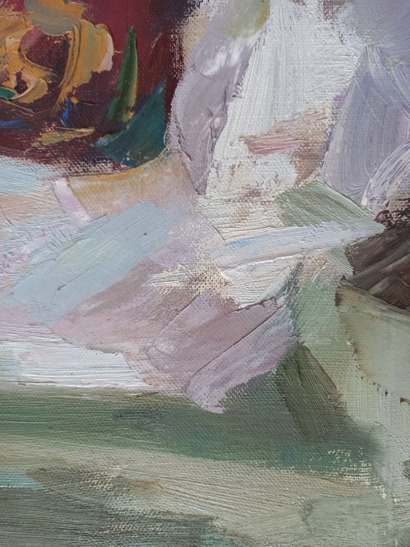 Oil painting Spring improvisation Alex Ditriev - 3